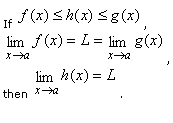 The Sandwich Theorem, Mathematics Formulae, Eformulae.com