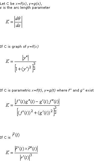 Vector-Valued Functions, Mathematics Formulae, Eformulae.com